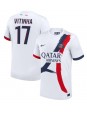 Paris Saint-Germain Vitinha #17 Venkovní Dres 2024-25 Krátký Rukáv